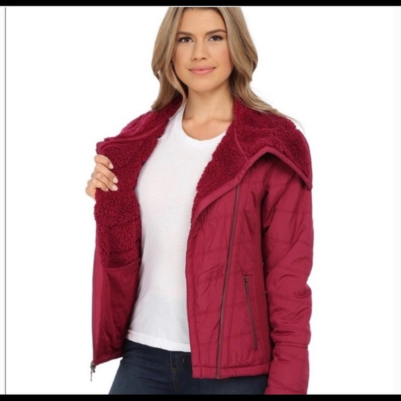 PrAna NEW Diva Jacket Red Water Resistant Size Sm - Picture 2 of 9